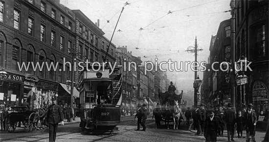 Market Street, Manchester. c.1910.